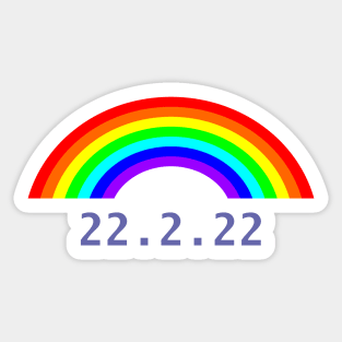 Tuesday Twosday Rainbow DMY Sticker